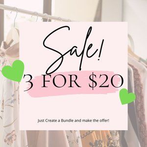 THIS SECTION IS 💚3 for $20💚